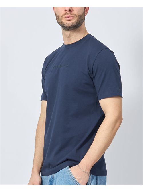 T-shirt ras du cou pour homme Gazzarrini avec logo GAZZARRINI | TE207BLU