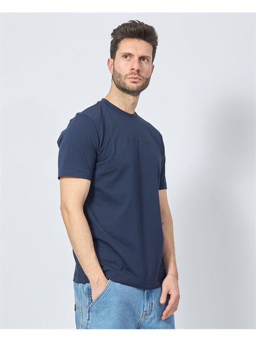 T-shirt uomo Gazzarrini girocollo con logo GAZZARRINI | TE207BLU