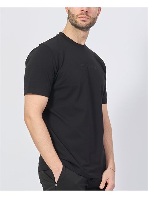 T-shirt ras du cou pour homme Gazzarrini avec logo GAZZARRINI | TE207NERO