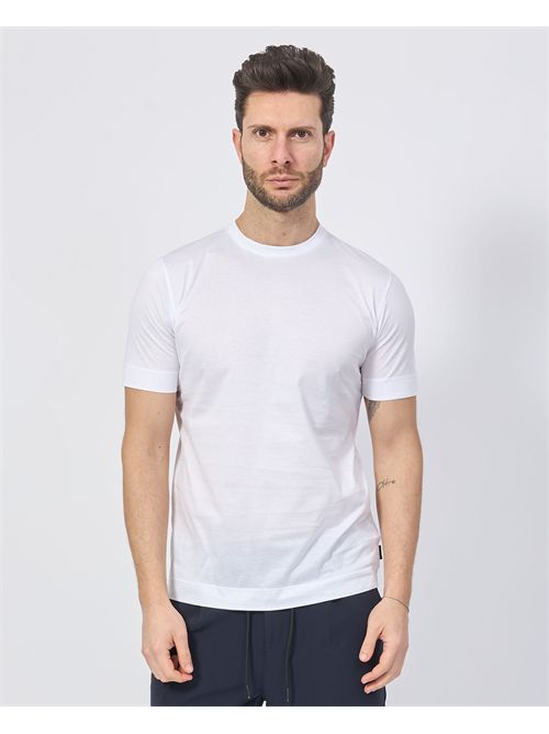 T-shirt uomo Gazzarrini basic filo di Scozia GAZZARRINI | TE210BIANCO