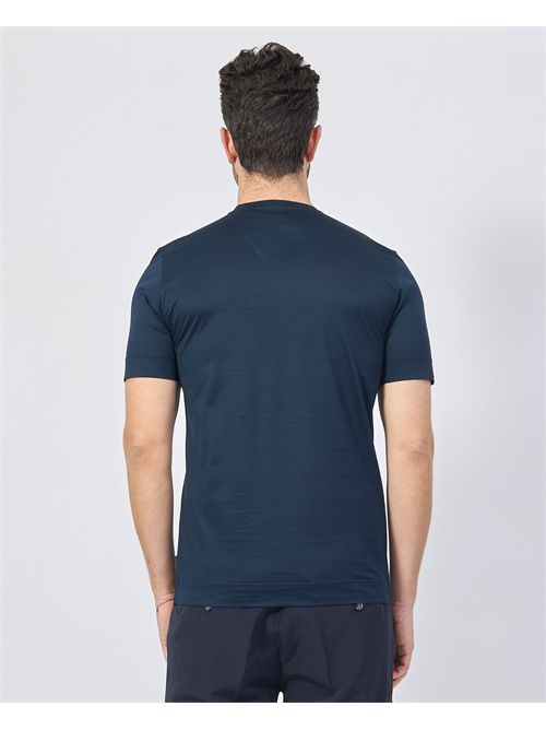 T-shirt uomo Gazzarrini basic filo di Scozia GAZZARRINI | TE210BLU