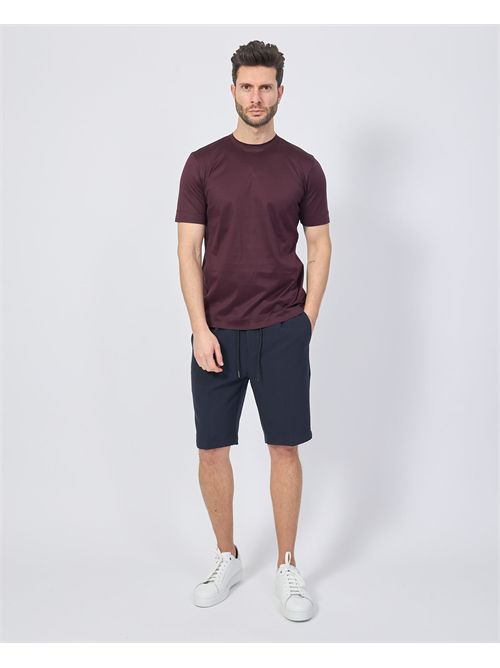 T-shirt uomo Gazzarrini basic filo di Scozia GAZZARRINI | TE210PRUGNA