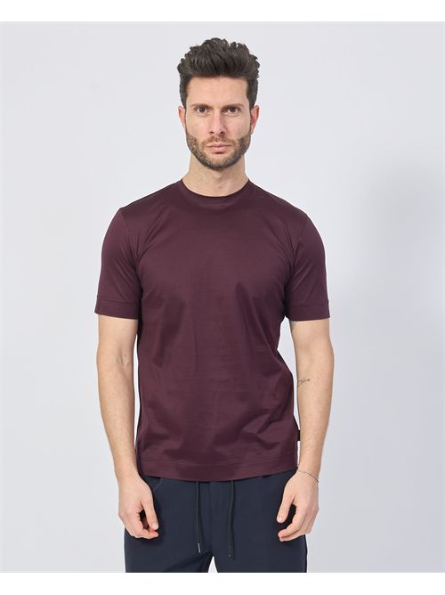 T-shirt uomo Gazzarrini basic filo di Scozia GAZZARRINI | TE210PRUGNA