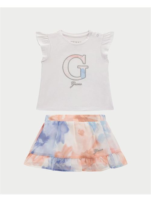 Guess T-shirt and cotton skirt set GUESS | A5RG12-K6YW0G011