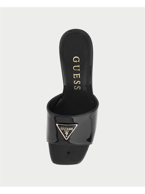 Guess Lusine patent sandal GUESS | FLJLUS-PAF03BLACK