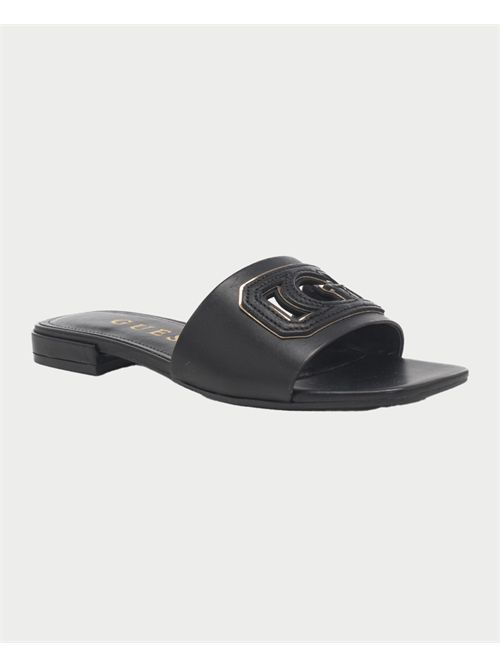 Guess Tarisha women's sandals in mixed leather GUESS | FLJTAR-LEA19BLKGO