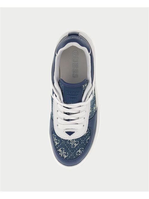 Guess women's sneakers in denim fabric GUESS | FLPR2D-DEN12BLUE