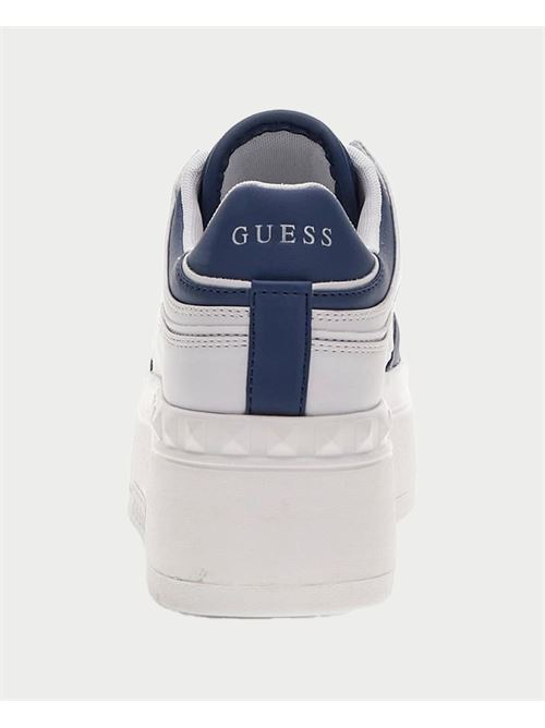 Baskets Guess pour femme en tissu denim GUESS | FLPR2D-DEN12BLUE