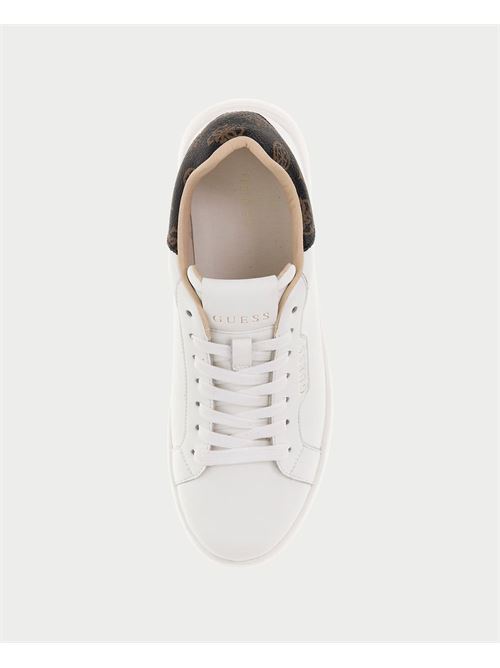 Sneakers donna Guess in vera pelle GUESS | FLPWIN-FAL12WHIBR