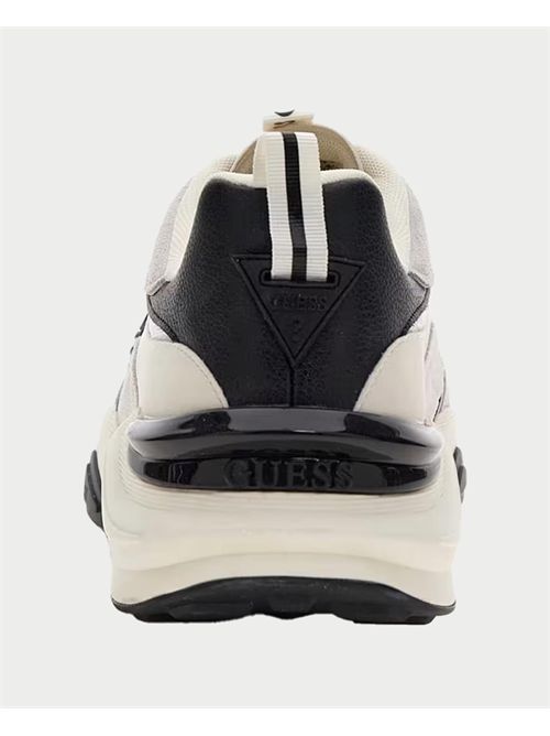 Sneakers uomo Runner Valencia Guess misto pelle GUESS | FMJVAL-ELE12WHBLA