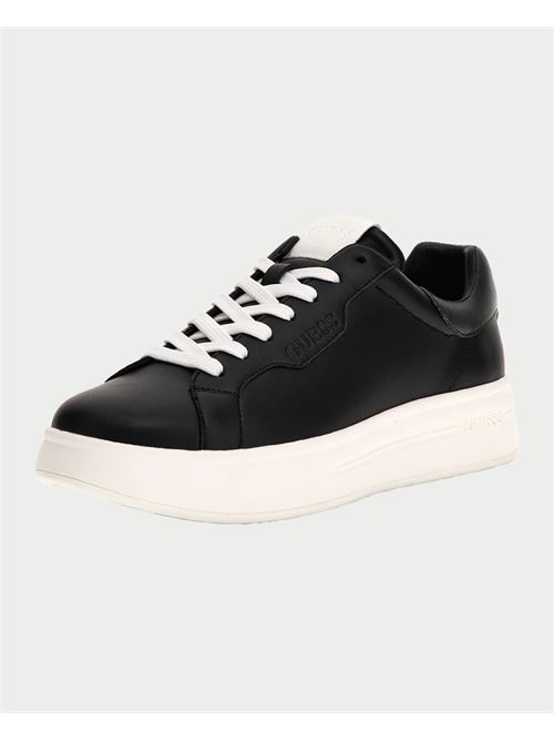 Guess Men's Low-Top Leather Sneakers GUESS | FMPWIN-ELE12BLAWH