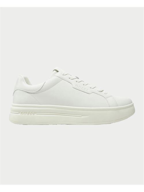 Sneakers Guess da uomo in pelle con suola in gomma GUESS | FMPWIN-ELE12WHITE