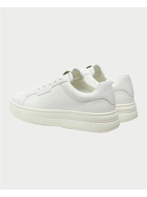 Sneakers Guess da uomo in pelle con suola in gomma GUESS | FMPWIN-ELE12WHITE