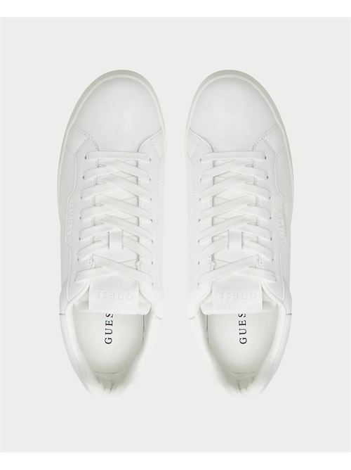 Sneakers Guess da uomo in pelle con suola in gomma GUESS | FMPWIN-ELE12WHITE