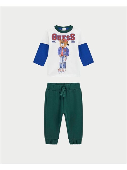 Completo Guess per bambini con maglia e pantalone GUESS | I5RG04-K8HM4G011