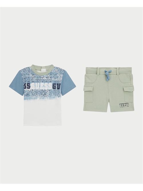 Guess baby set with t-shirt and shorts GUESS | I5RG16-K8HM4G011