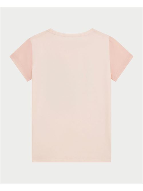 T-shirt à col rond Guess pour fille avec logo GUESS | J5RI35-K6YW4G63Q