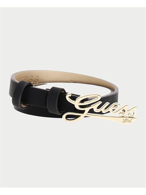 Cintura Guess con logo per bambina GUESS | J5RZ35-WGVT0JBLK