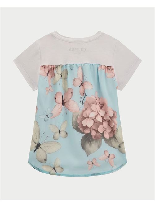 T-shirt en coton Guess pour fille GUESS | K5RI27-K6YW0G011