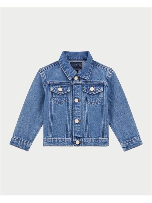 Giubbotto denim Guess per bambine GUESS | K5RL01-D45E0BCLW