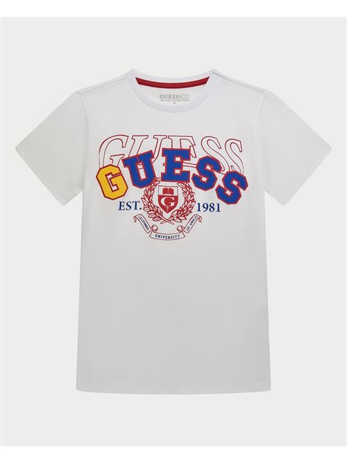 T-shirt con stampa Guess per bambini GUESS | L5RI02-K8HM4G011