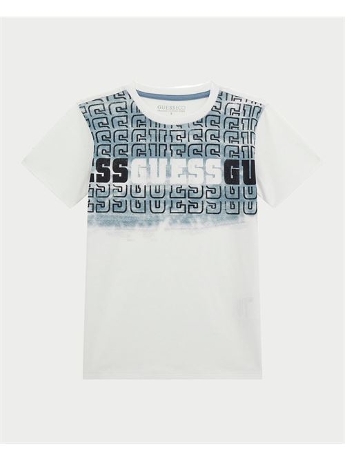 T-shirt girocollo Guess con logo GUESS | L5RI23-K8HM4G011