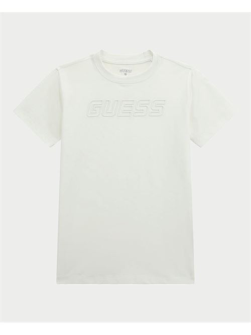 T-shirt Guess pour enfants avec logo imprimé GUESS | L5RI37-J1311SCFY