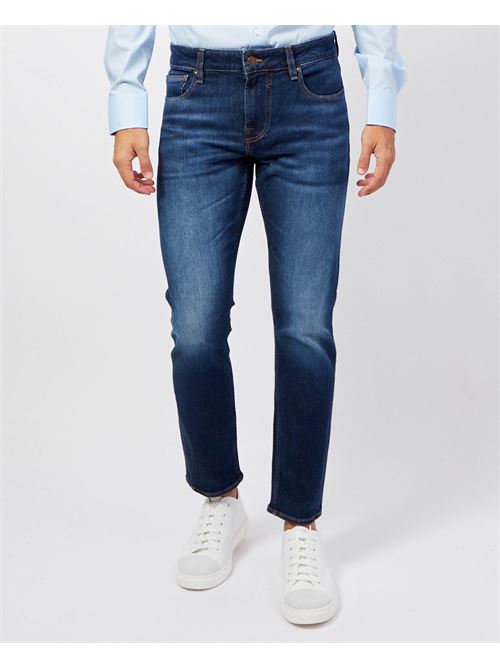 Jean homme Guess modèle skinny en mélange de coton GUESS | M2YAN1-D4Q412CRD