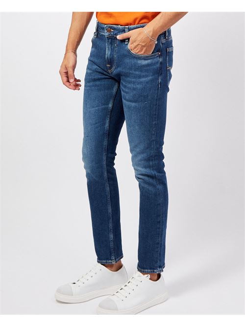 Guess men's jeans skinny model in cotton blend GUESS | M2YAN1-D4Q422CRM