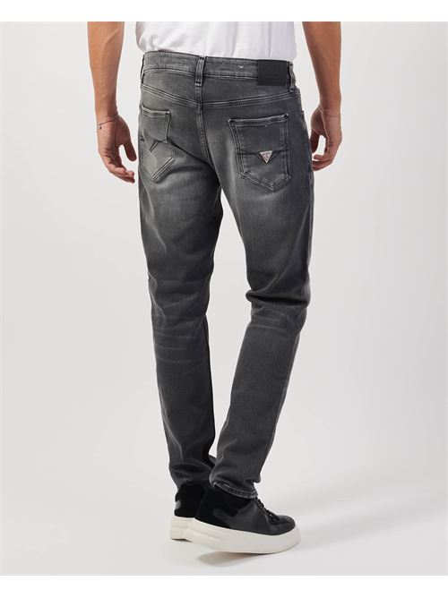 Jean skinny Guess pour homme en mélange de coton GUESS | M2YAN1-D4Q522CRG