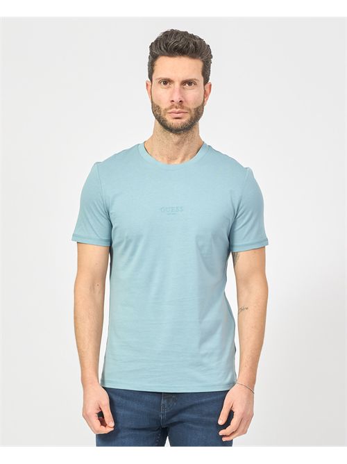 T-shirt uomo Guess in cotone con logo GUESS | M2YI72-I3Z14G7DV