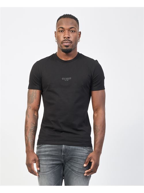 T-shirt uomo Guess in cotone con logo GUESS | M2YI72-I3Z14JBLK