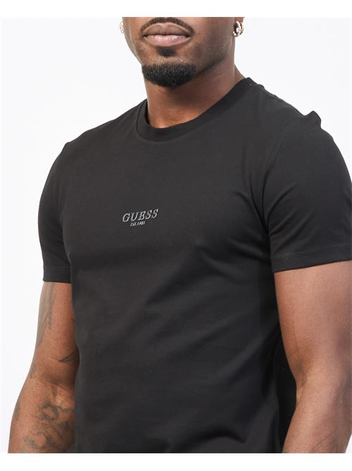 T-shirt uomo Guess in cotone con logo GUESS | M2YI72-I3Z14JBLK