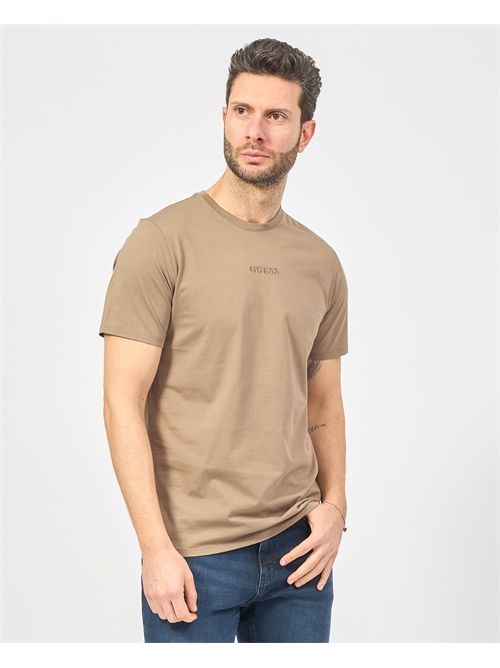 Guess crew neck T-shirt with embroidered logo GUESS | M4GP39-K7HD0G1EC