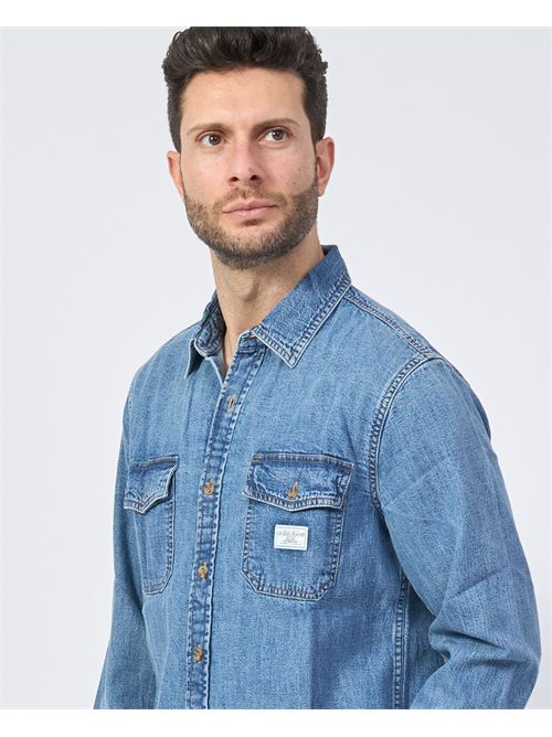 Chemise en jean à manches longues Guess Regular GUESS | M4YH56-D5EI2GJMW