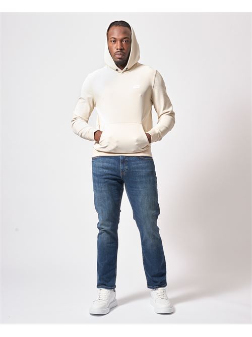 Guess men's sweatshirt with hood and kangaroo pockets GUESS | M4YQ10-KCBL0G1I6