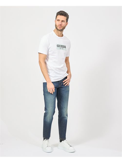 T-shirt uomo Guess con stampa frontale GUESS | M5GI19-J1314G011