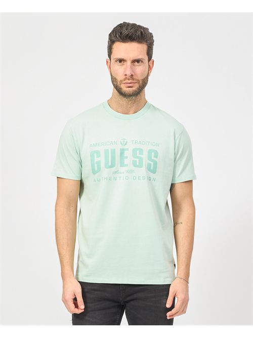 T-shirt girocollo Guess con stampa GUESS | M5GI27-KBW41F8BD