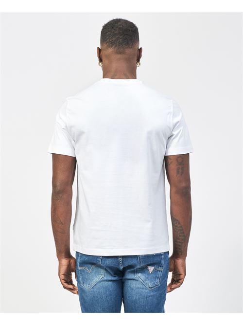 T-shirt en coton Guess avec imprimé sur la poitrine GUESS | M5GI55-K8FQ4G011