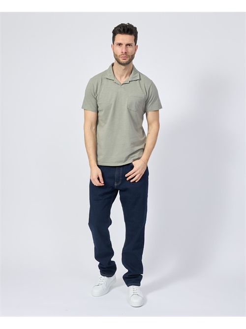 Guess cotton polo shirt without buttons GUESS | M5GP24-KC6U1F8GS