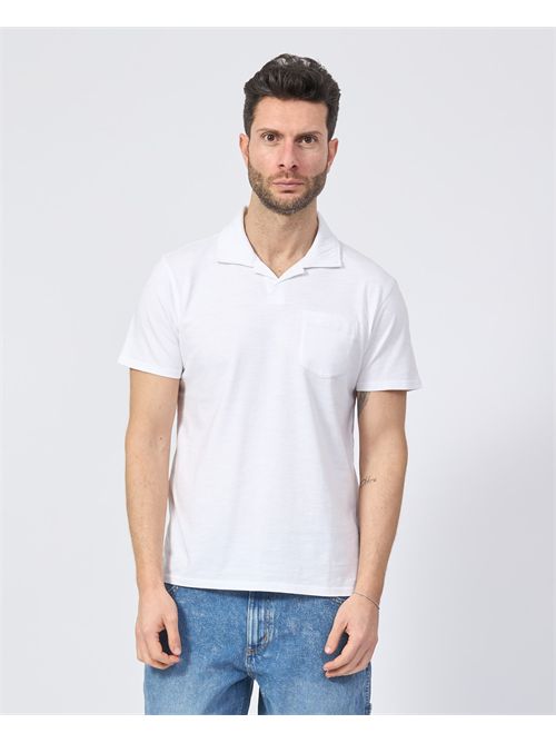 Polo en coton Guess sans boutons GUESS | M5GP24-KC6U1G011