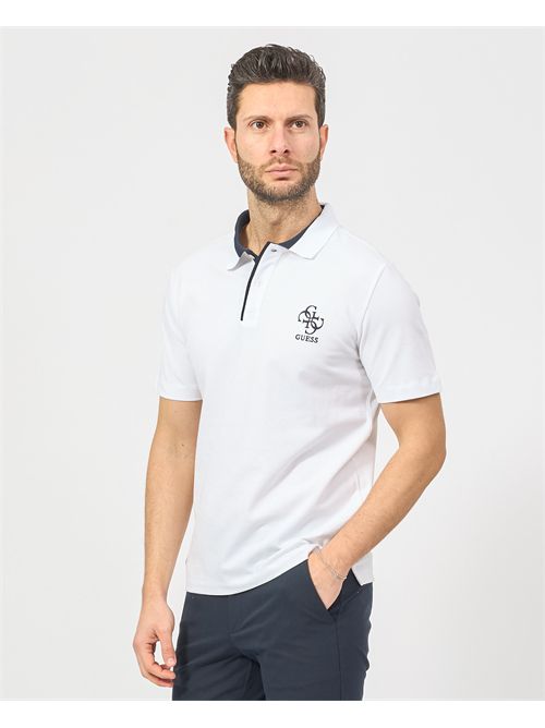 Polo uomo Guess in piquè di cotone GUESS | M5GP60-K7O64G011