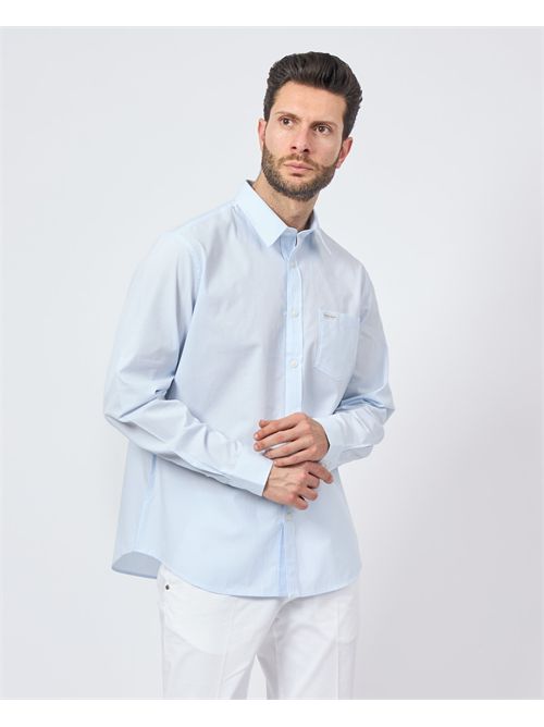 Guess Striped Pocket Light Blue Shirt GUESS | M5RH67-WGZ11S76S