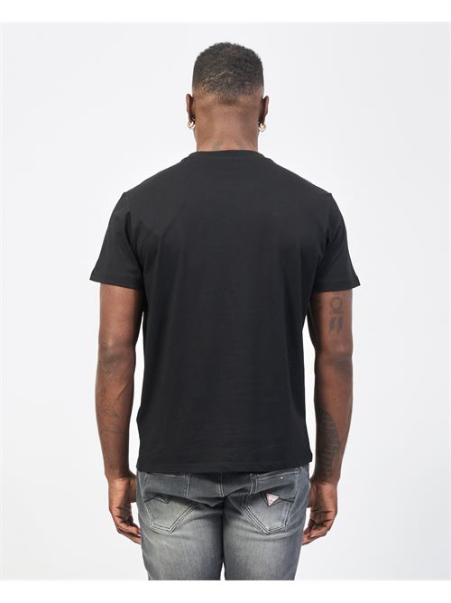 T-shirt Guess con logo verticale GUESS | M5RI01-KCHA1JBLK