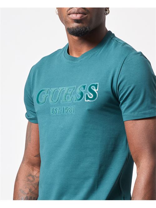 T-shirt in cotone Guess con logo GUESS | M5RI12-J1314A70L