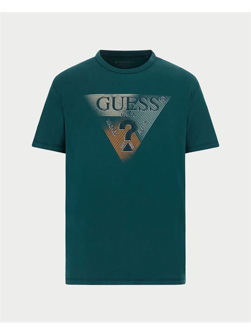 Guess men's crew neck T-shirt with logo GUESS | M5RI14-J1314A70L