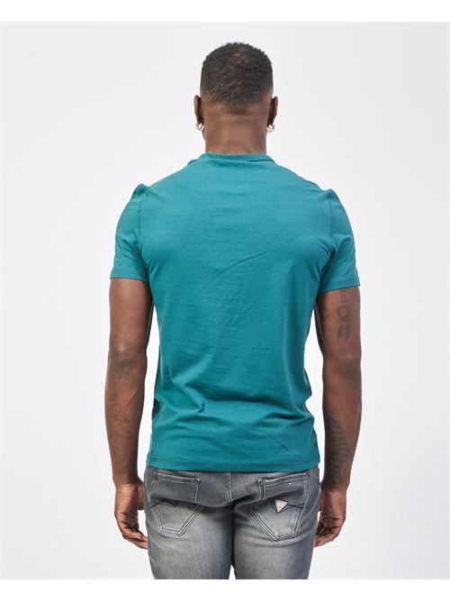 T-shirt uomo Guess girocollo con logo GUESS | M5RI14-J1314A70L