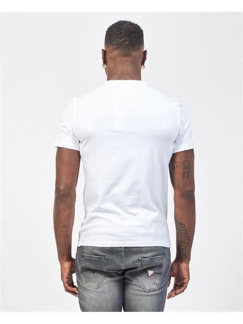 T-shirt uomo Guess girocollo con logo GUESS | M5RI14-J1314G011