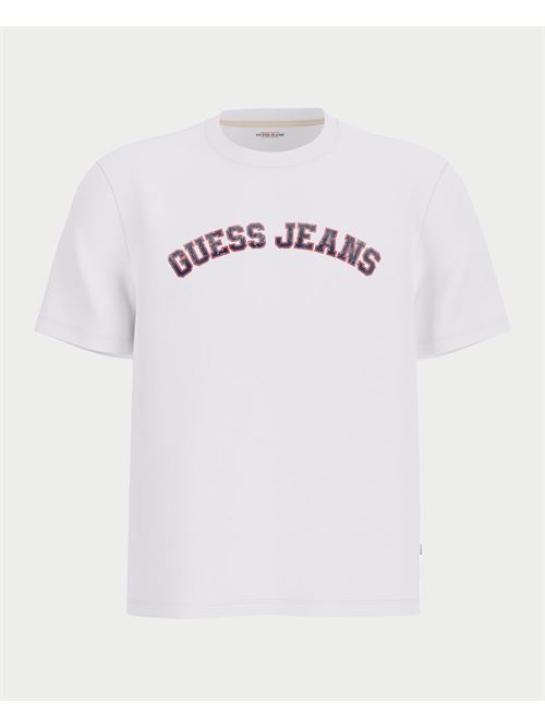 T-shirt Guess girocollo college<BR/>