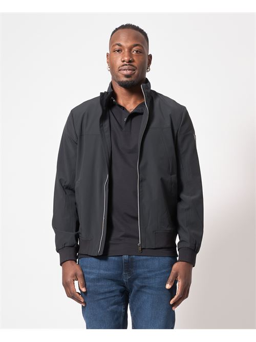 Guess men's full zip jacket GUESS | M5RL18-WGUP2JBLK